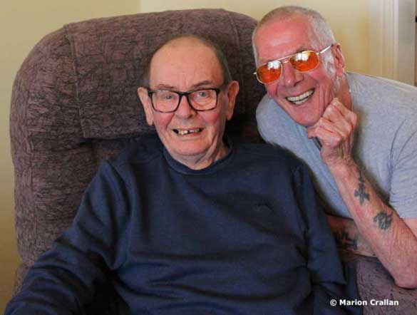 Billy Crallan and Stan Laundon